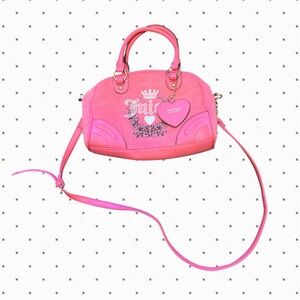 Y2K Juicy Couture Hot Pink Bowler Bag
